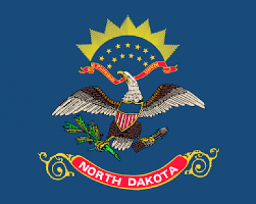 Fahne: US-North Dakota